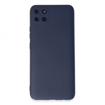 Realme C11 Kılıf Nano İçi Kadife Silikon - Lacivert