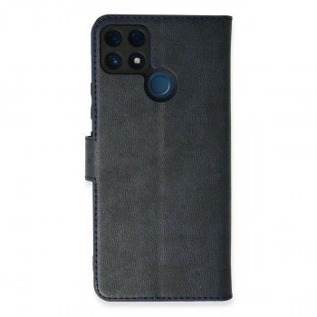 Realme C25 Kılıf Trend S Plus Kapaklı Kılıf - Lacivert