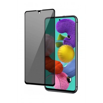 Redmi Note 9 Uyumlu Hayalet Ekran Gizli Tam Kaplayan Kırılmaz Cam Seramik Ekran Koruyucu Film (599)