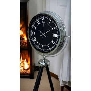 Regal Krom Tripod Ayaklı Saat