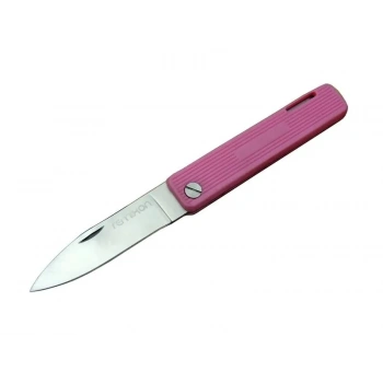 Remixon K200pink Kamp / Bahçe Çakı Pembe 18 Cm - Manuel, Plastik Sap