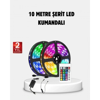Rgb Smart Şerit Led – Tv Arkası Ve Dekoratif Alanlar İçin Işık Şeridi