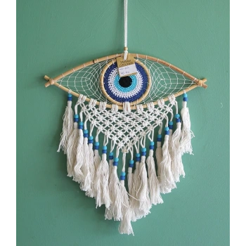 Rüya Kapanı Düş Kapanı Dream Catcher Göz Tasarımı Roshıta-114