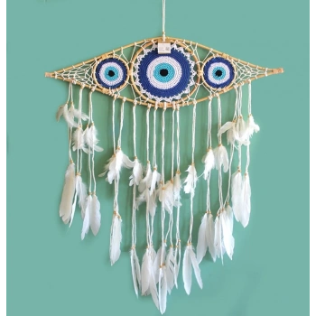 Rüya Kapanı Düş Kapanı Dream Catcher Göz Tasarımı Roshıta-36