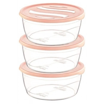 Saklama Kabı Karizma Yuvarlak 3Lü No:2Çnk2149 (599)