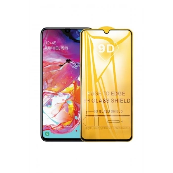 Samsung A23 Uyumlu 9D Tam Kaplayan Parmak Izi Bırakmayan Ekran Koruyucu Film (599)