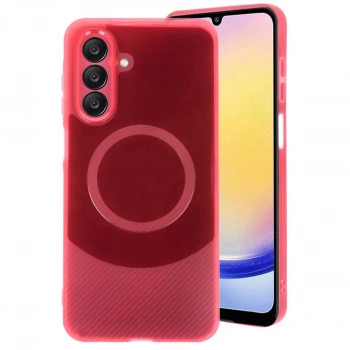 Samsung A26 Kılıf Maya Karbon Kapak - Bordo