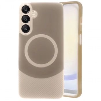 Samsung A26 Kılıf Maya Karbon Kapak - Kahverengi