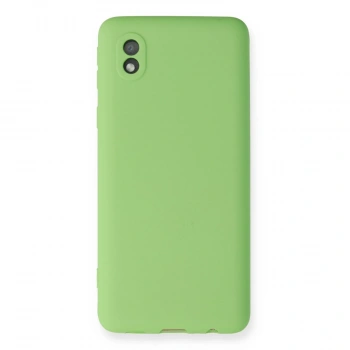 Samsung Galaxy A01 Core Kılıf First Silikon - Yeşil