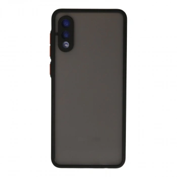 Samsung Galaxy A02 Kılıf Montreal Silikon Kapak - Siyah