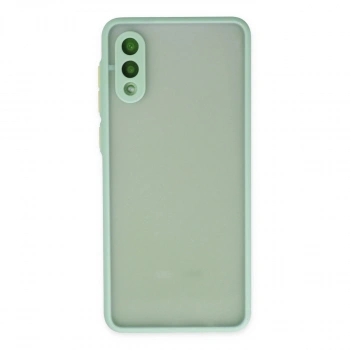 Samsung Galaxy A02 Kılıf Montreal Silikon Kapak - Turkuaz