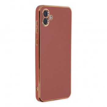 Samsung Galaxy A04 Kılıf Volet Silikon - Kırmızı