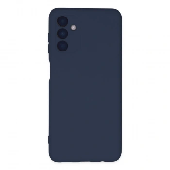 Samsung Galaxy A04s Kılıf Nano İçi Kadife Silikon - Lacivert