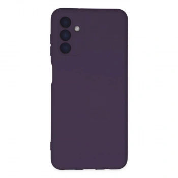 Samsung Galaxy A04s Kılıf Nano İçi Kadife Silikon - Mor