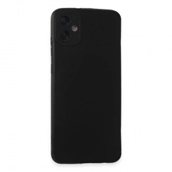 Samsung Galaxy A05 Kılıf Loop Deri Silikon - Siyah
