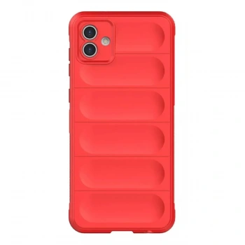 Samsung Galaxy A05 Kılıf Optimum Silikon - Kırmızı