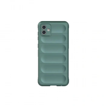 Samsung Galaxy A06 Kılıf Optimum Silikon - Koyu Yeşil