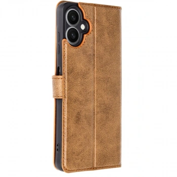 Samsung Galaxy A07 4g Trend S Plus Kapaklı Kılıf - Taba