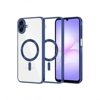 Samsung Galaxy A07 Kross Magneticsafe Kapak - Lacivert