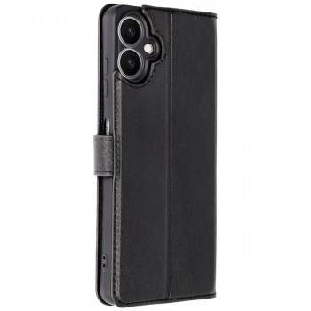 Samsung Galaxy A07 Trend S Plus Kapaklı Kılıf - Siyah