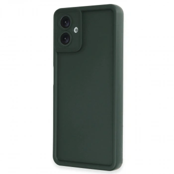 Samsung Galaxy A07 Viera Silikon - Koyu Yeşil