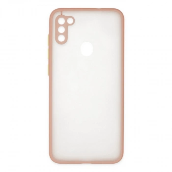 Samsung Galaxy A11 Kılıf Montreal Silikon Kapak - Pembe