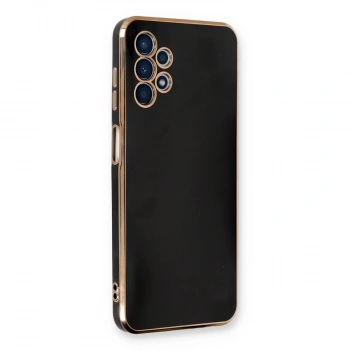 Samsung Galaxy A13 4g Kılıf Volet Silikon - Siyah