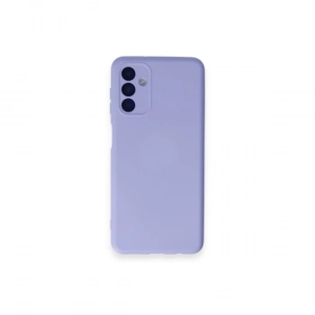 Samsung Galaxy A14 4g Kılıf Nano İçi Kadife Silikon - Lila