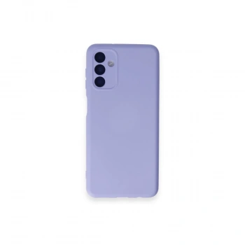 Samsung Galaxy A14 4g Kılıf Nano İçi Kadife Silikon - Lila
