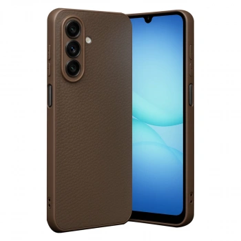 Samsung Galaxy A17 5g Thermax Silikon Kılıf - Kahverengi