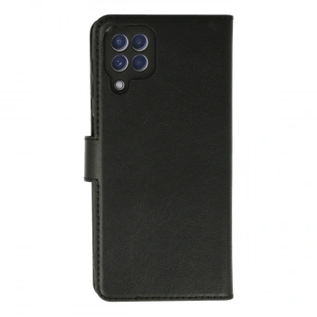 Samsung Galaxy A22 Kılıf Trend S Plus Kapaklı Kılıf - Siyah