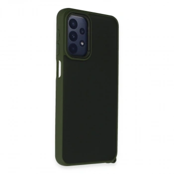 Samsung Galaxy A23 4g Kılıf Elegant Kapak - Yeşil