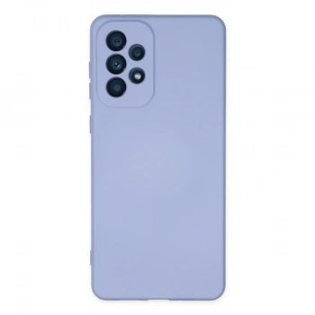 Samsung Galaxy A23 4g Kılıf Nano İçi Kadife Silikon - Lila