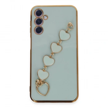 Samsung Galaxy A24 4g Kılıf Esila Silikon - Su Yeşili