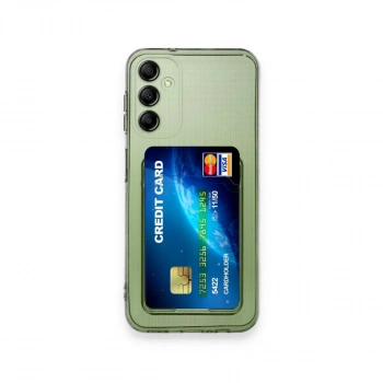 Samsung Galaxy A25 5g Kılıf Kart Şeffaf Silikon - Şeffaf