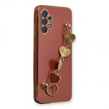 Samsung Galaxy A32 Kılıf Esila Silikon - Kırmızı