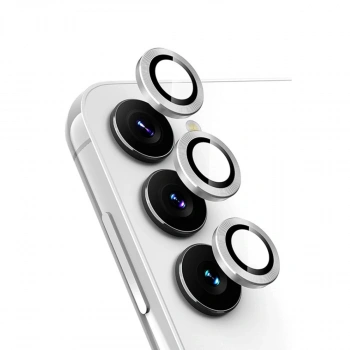 Samsung Galaxy A34 5g Valdez Metal Kamera Lens - Gümüş
