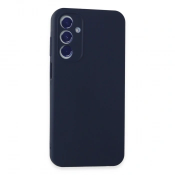 Samsung Galaxy A35 5g Kılıf First Silikon - Lacivert