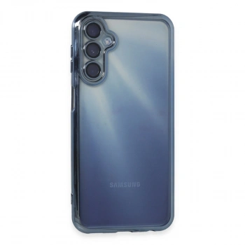 Samsung Galaxy A35 5g Kılıf Razer Lensli Silikon - Açık Mavi