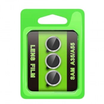 Samsung Galaxy A35 5g Raze Metal Kamera Lens - Gümüş