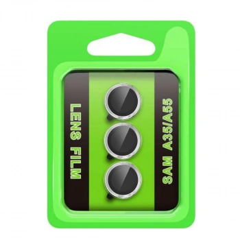 Samsung Galaxy A35 5g Raze Metal Kamera Lens - Gümüş