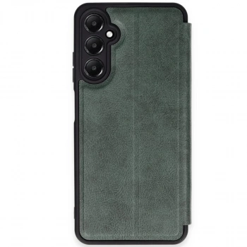 Samsung Galaxy A36 Kılıf Flip Cover - Koyu Yeşil