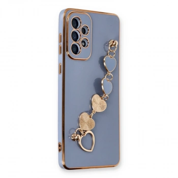 Samsung Galaxy A53 5g Kılıf Esila Silikon - Gri