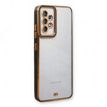 Samsung Galaxy A53 5g Kılıf Liva Lens Silikon - Siyah