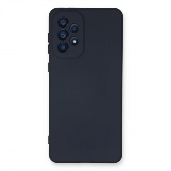 Samsung Galaxy A53 5g Kılıf Nano İçi Kadife Silikon - Lacivert