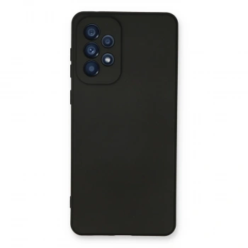 Samsung Galaxy A53 5g Kılıf Nano İçi Kadife Silikon - Siyah