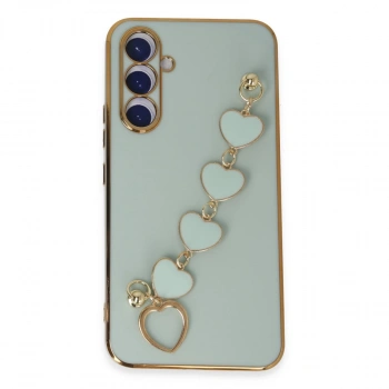 Samsung Galaxy A54 5g Kılıf Esila Silikon - Su Yeşili