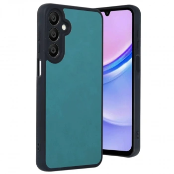 Samsung Galaxy A55 5g Kılıf Aras Deri Kapak - Açık Yeşil