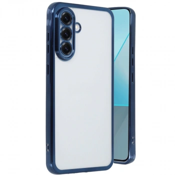 Samsung Galaxy A56 Kılıf Razer Lensli Silikon - Lacivert