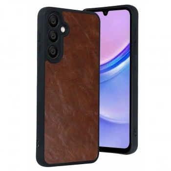 Samsung Galaxy A57 5g Aras Deri Kapak - Taba